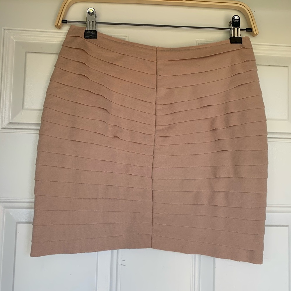 Silence + Noise Zippered Bandage Mini Skirt-Medium - Picture 4 of 6